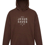 Jesus Saves Isaiah 53:5 Hood | Brown