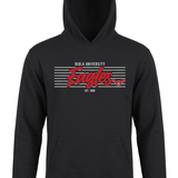 Youth Pinstripe Hood | Black