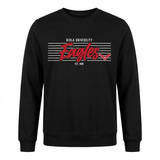 Toddler Pinstripe Crew | Black