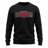 Youth Pinstripe Crew | Black