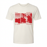 Landmark Triptych Tee | Vintage White