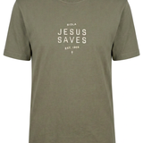 Jesus Saves Isaiah 53:5 Tee | Bay Leaf