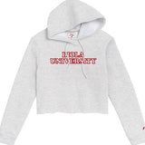 1636 Ladies Cropped Hood | Ash