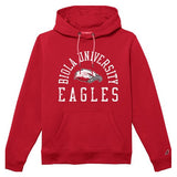 1991 Brushed 80/20 Fleece Hood | Red