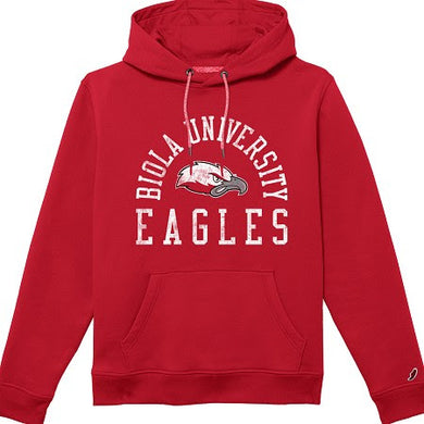 1991 Brushed 80/20 Fleece Hood | Red