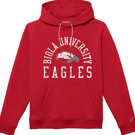 1991 Brushed 80/20 Fleece Hood | Red