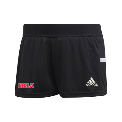 Ladies Team19 Running Split Short, Black