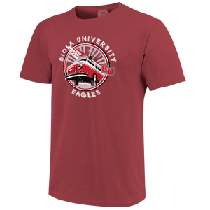Comfort Colors Beach Stamp Tee, Crimson