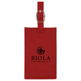 Velour Luggage Tag by LXG | Red
