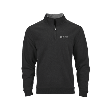 Fleece 1/4 Zip, Black (F22)