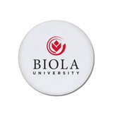 Round Celluloid Magnet | White