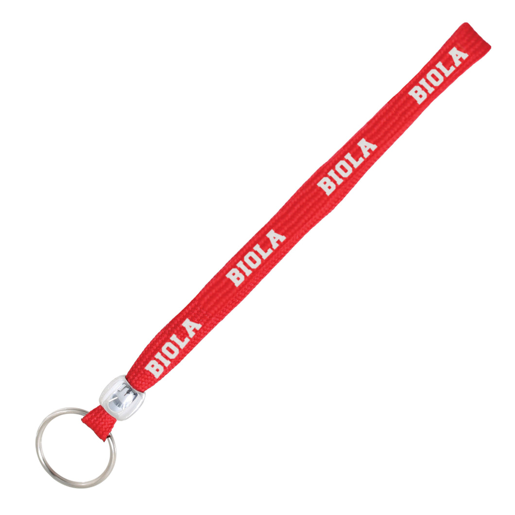 Standard Lace 3/8 Key Strap, Red