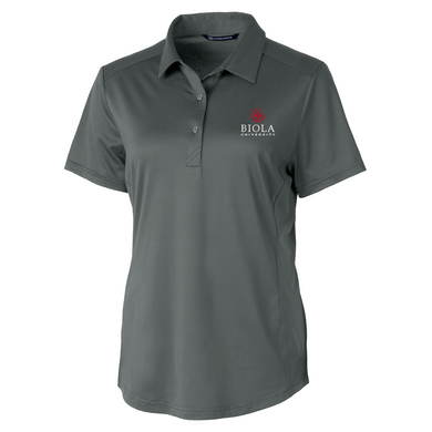 Women's Prospect Polo by Cutter and Buck, Elemental Gray
