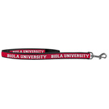 Wellington Embroidered Pet Leash | Red
