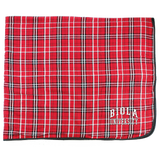 Flannel Blanket | Red/White Plaid