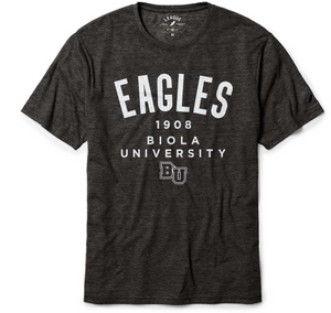 Reclaim Short Sleeve Tee by League, Heather True Black