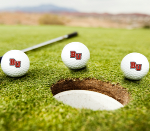 3pk Golf Balls, Athletic Logo
