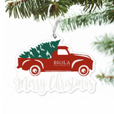 Acrylic Truck Ornament